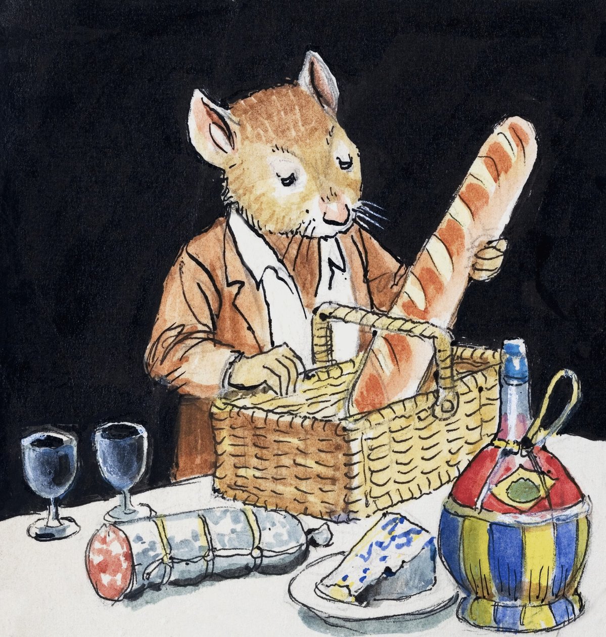 Tuuli pajunoksassa (The Wind in the Willows) tekijältä Philip Mendoza