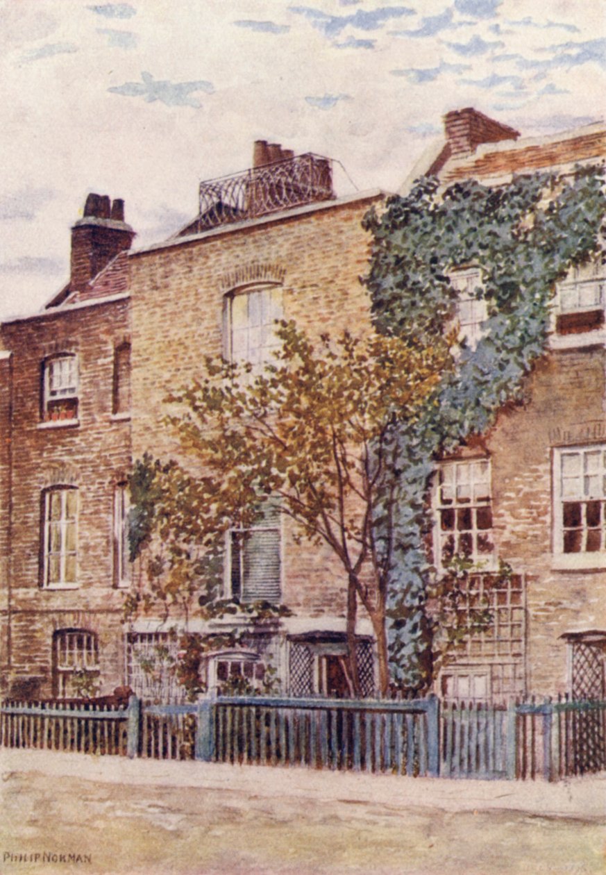 Turners House, Cheyne Walk, Chelsea, 1887 tekijältä Philip Norman