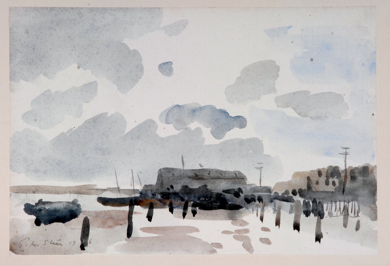 The Quay, Shoreham tekijältä Philip Wilson Steer