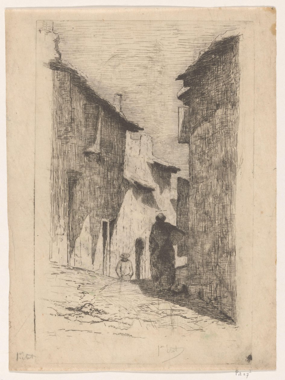 Straat Arlesissa Ruelle d