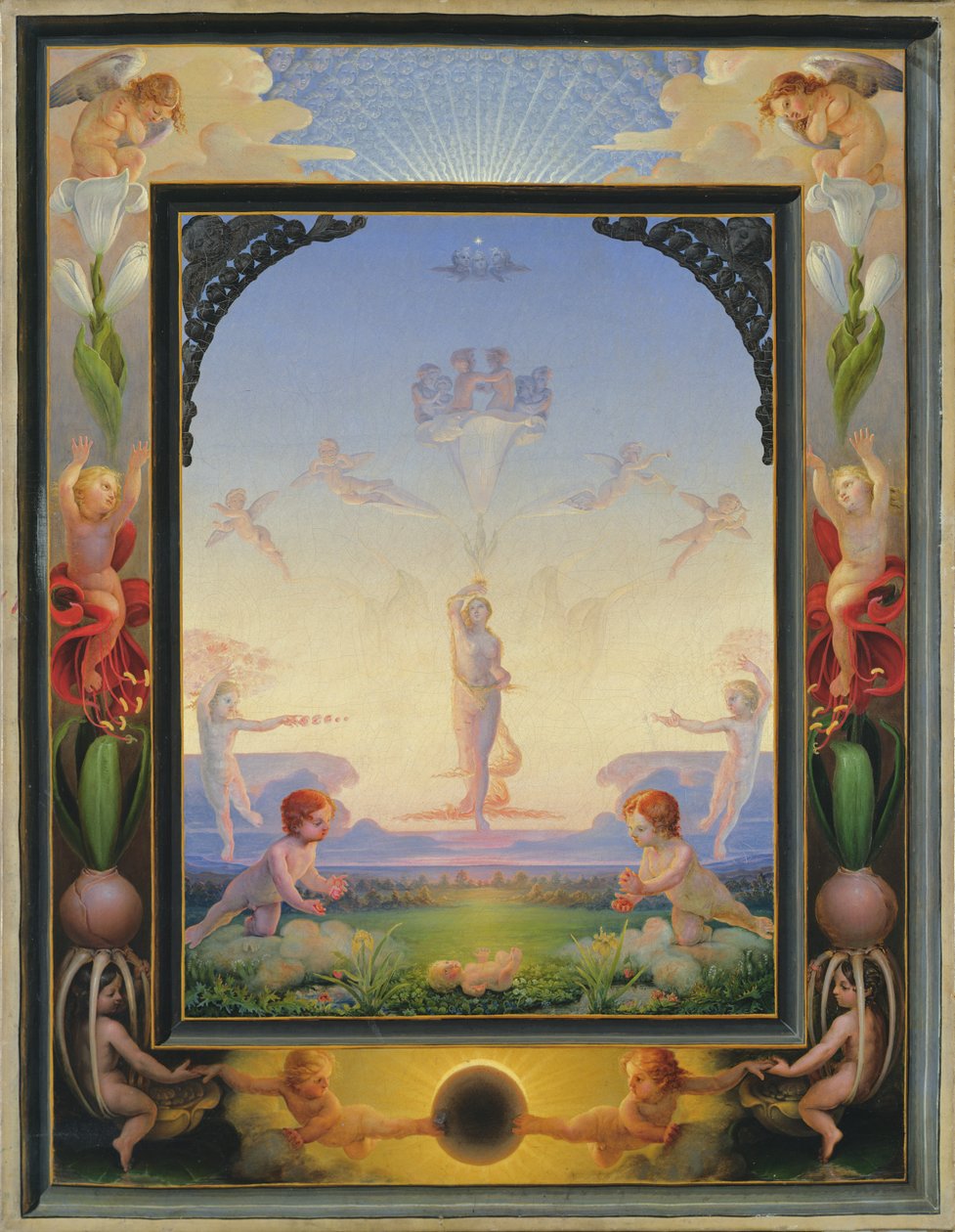 Aamu, 1808 tekijältä Philipp Otto Runge