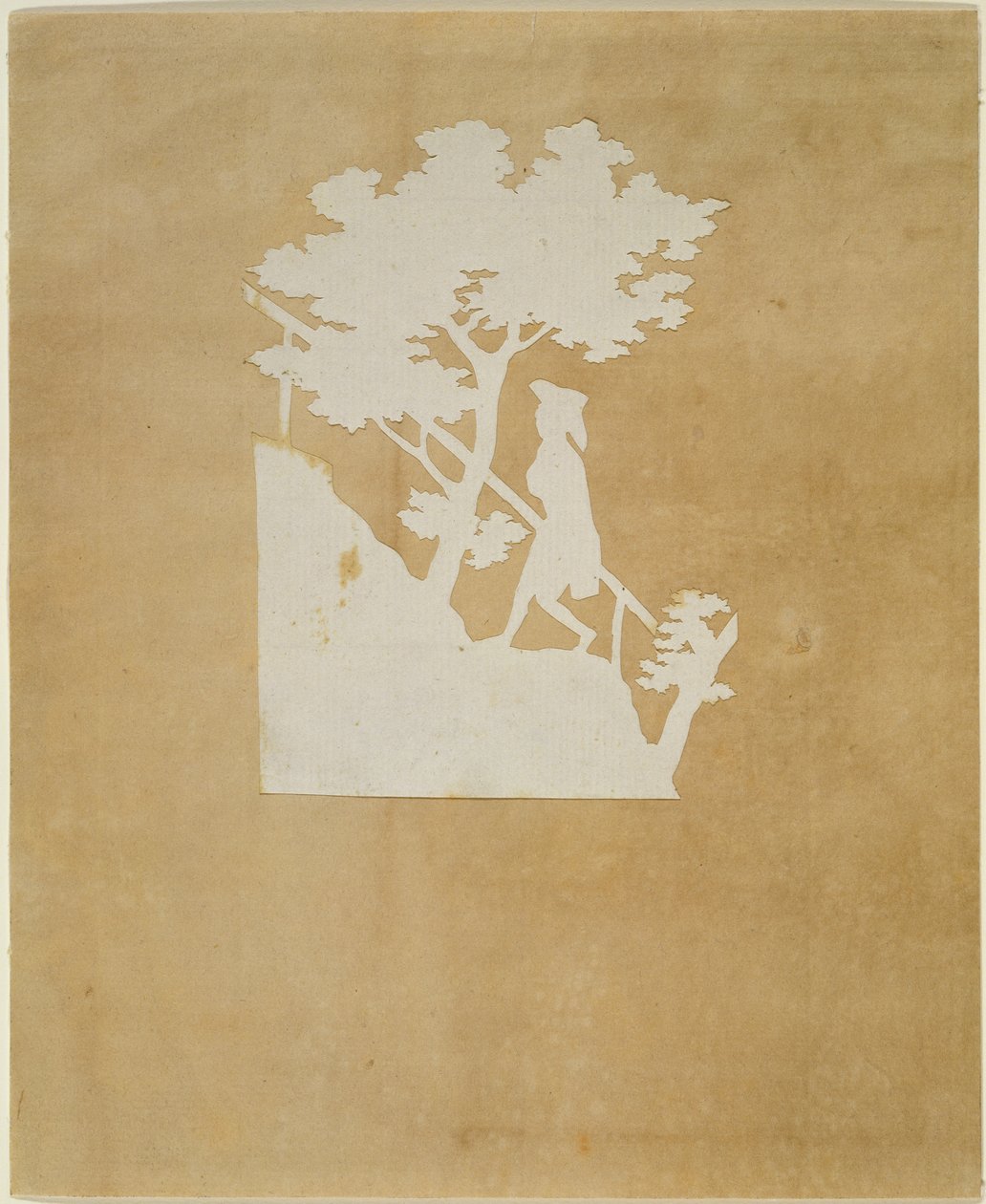 Woodland Scene (kollaasi paperille) tekijältä Philipp Otto Runge