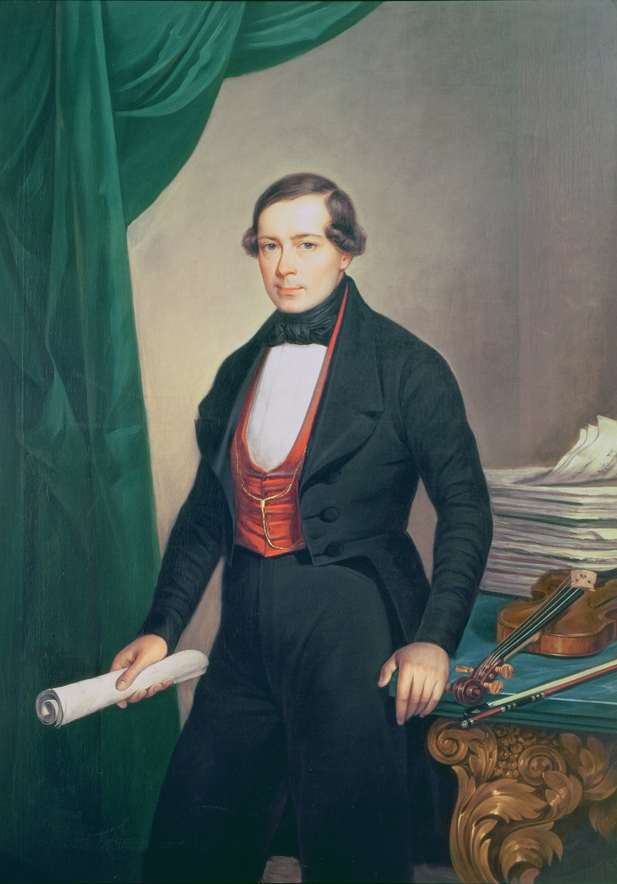 Joseph Lanner (1801-43) Säveltäjä ja modernin wieniläisen valssin luoja tekijältä Philipp Steidler