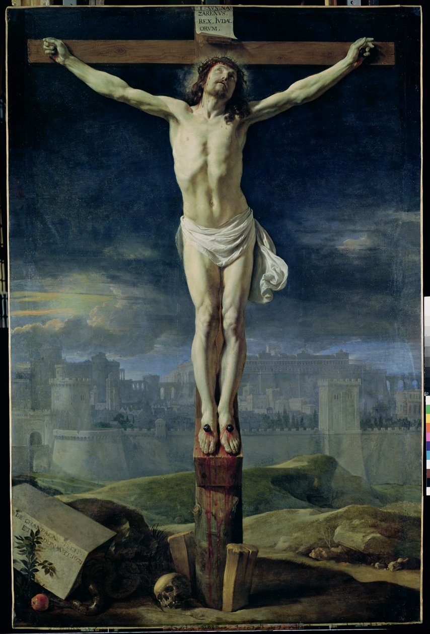 Kristus ristillä ennen vuotta 1650 tekijältä Philippe de Champaigne