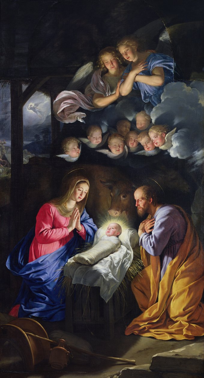 Syntymä tekijältä Philippe de Champaigne