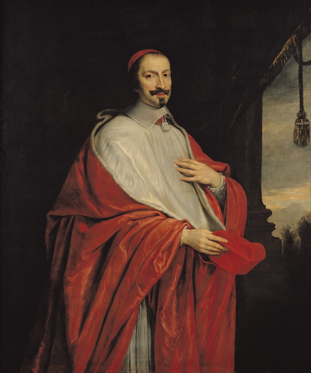 Jules Mazarinin muotokuva (1602-61) tekijältä Philippe de Champaigne