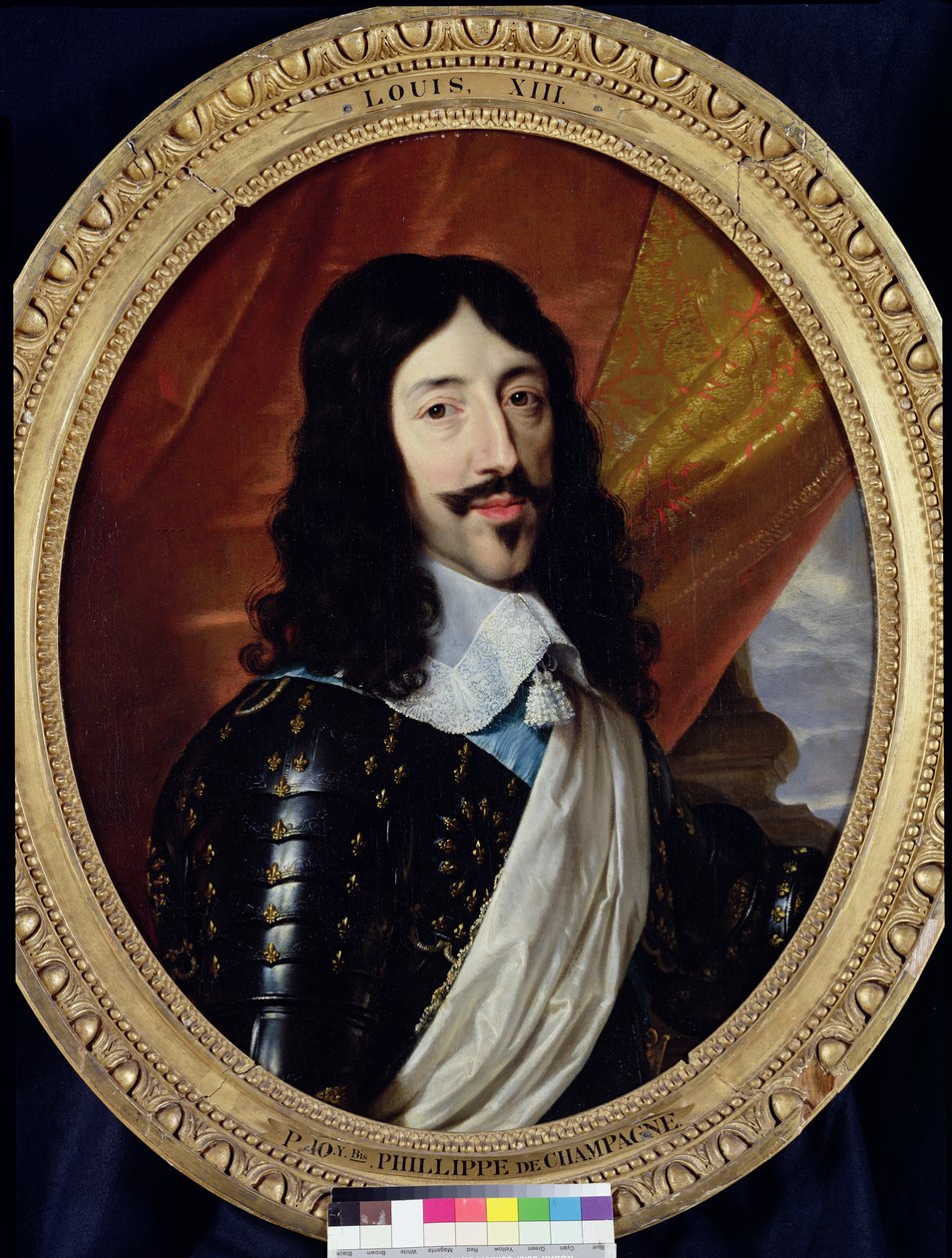 Ludvig XIII:n (1601-43) muotokuva vuoden 1610 jälkeen tekijältä Philippe de Champaigne
