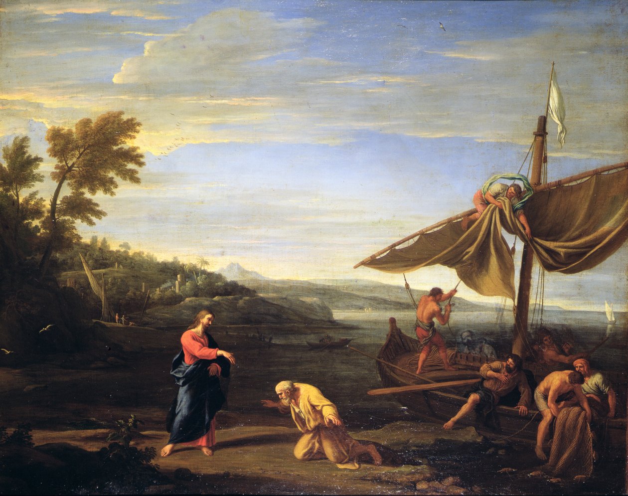 Pyhän Pietarin kutsumus tekijältä Philippe de Champaigne