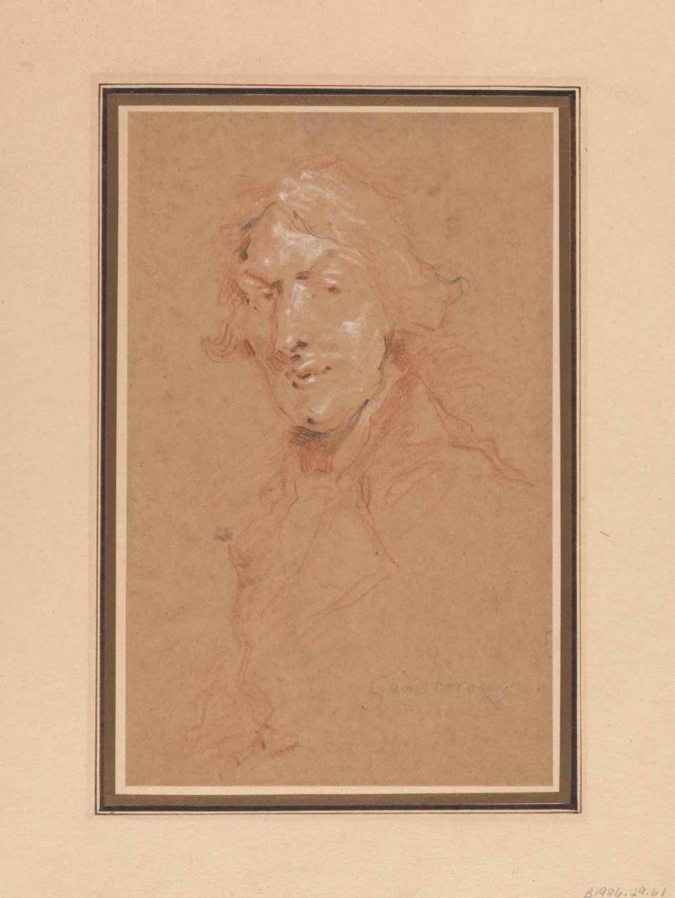 Thomas Gainsborough, R.A. tekijältä Philippe Jacques de Loutherbourg
