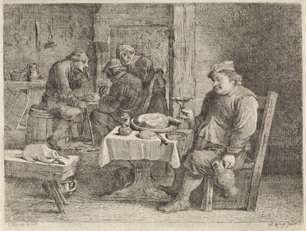 Talonpoikainen sisustus tekijältä Philippe Lambert Joseph Spruyt