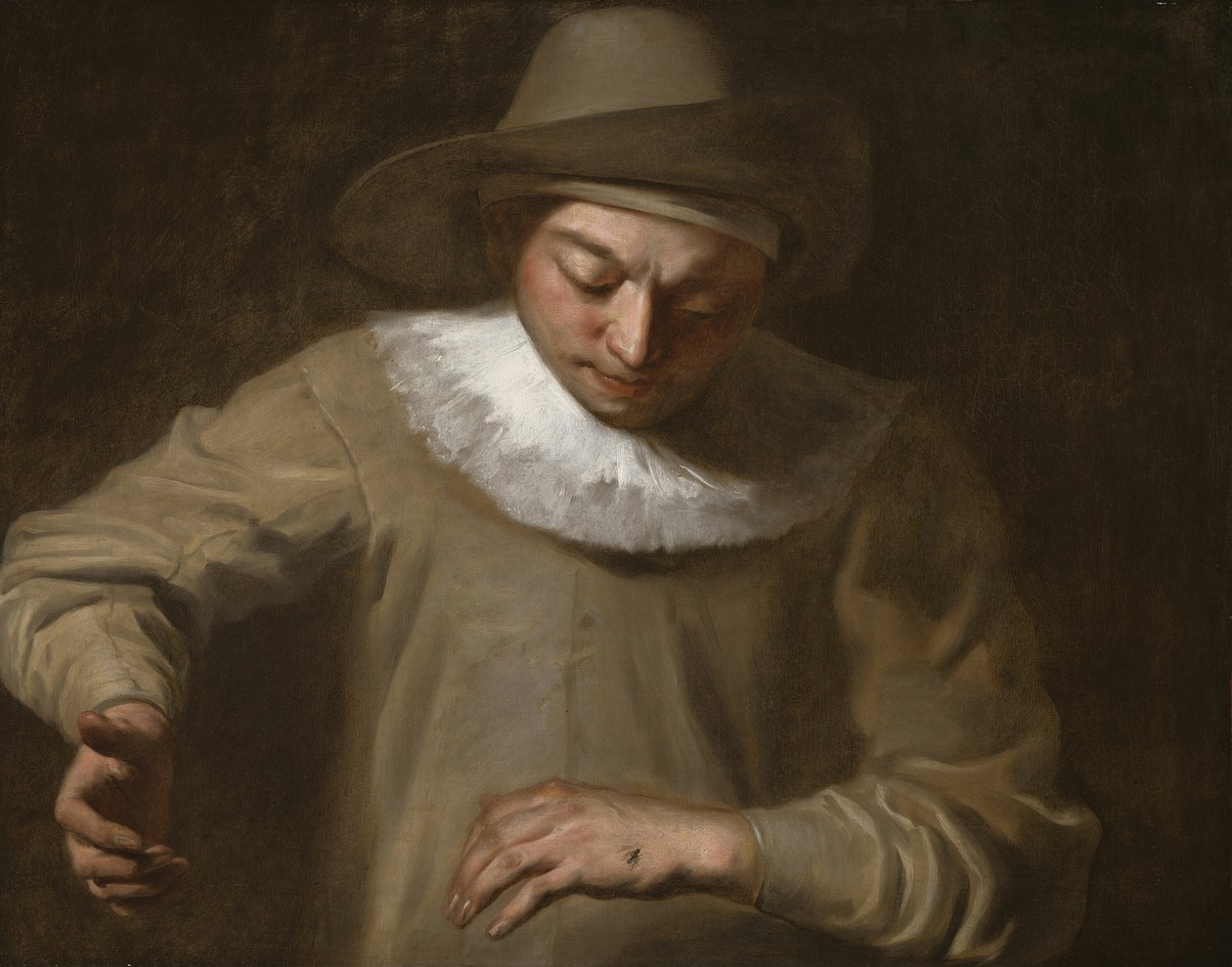 Pierrot Catching a Fly, 174050. tekijältä Philippe Mercier.