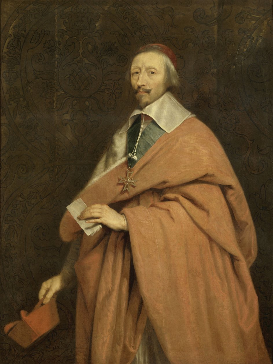 Kardinaali de Richelieu, noin 1639 tekijältä Philippe de Champaigne