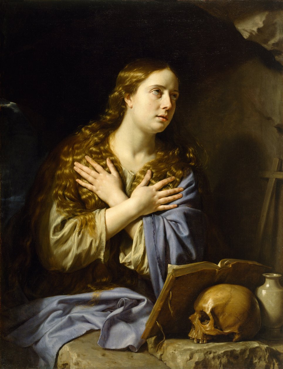 Katuva Magdaleena tekijältä Philippe de Champaigne