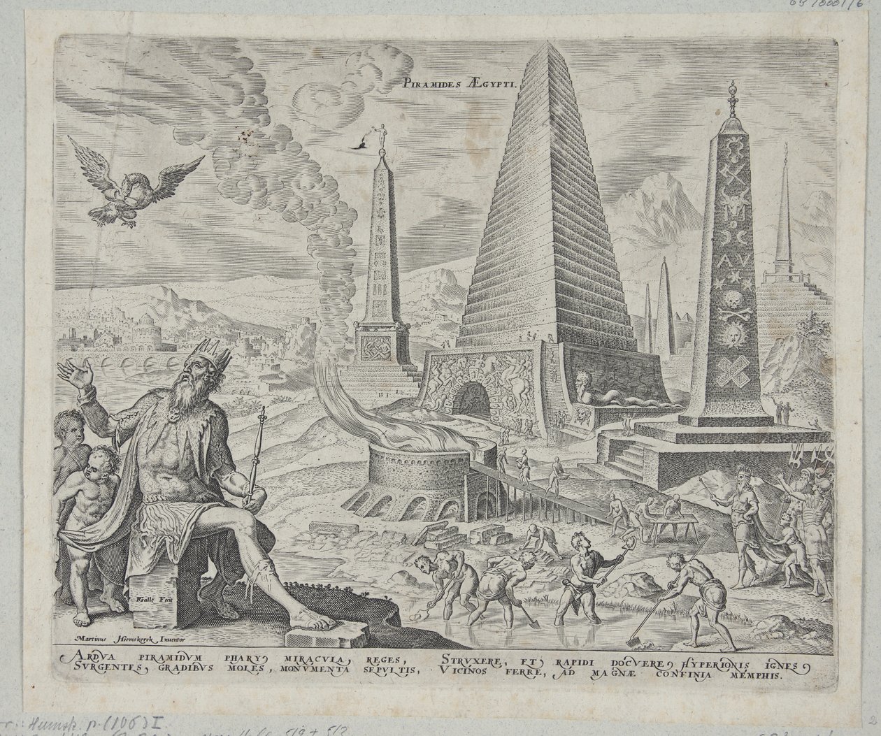Egyptin pyramidit tekijältä Philips Galle