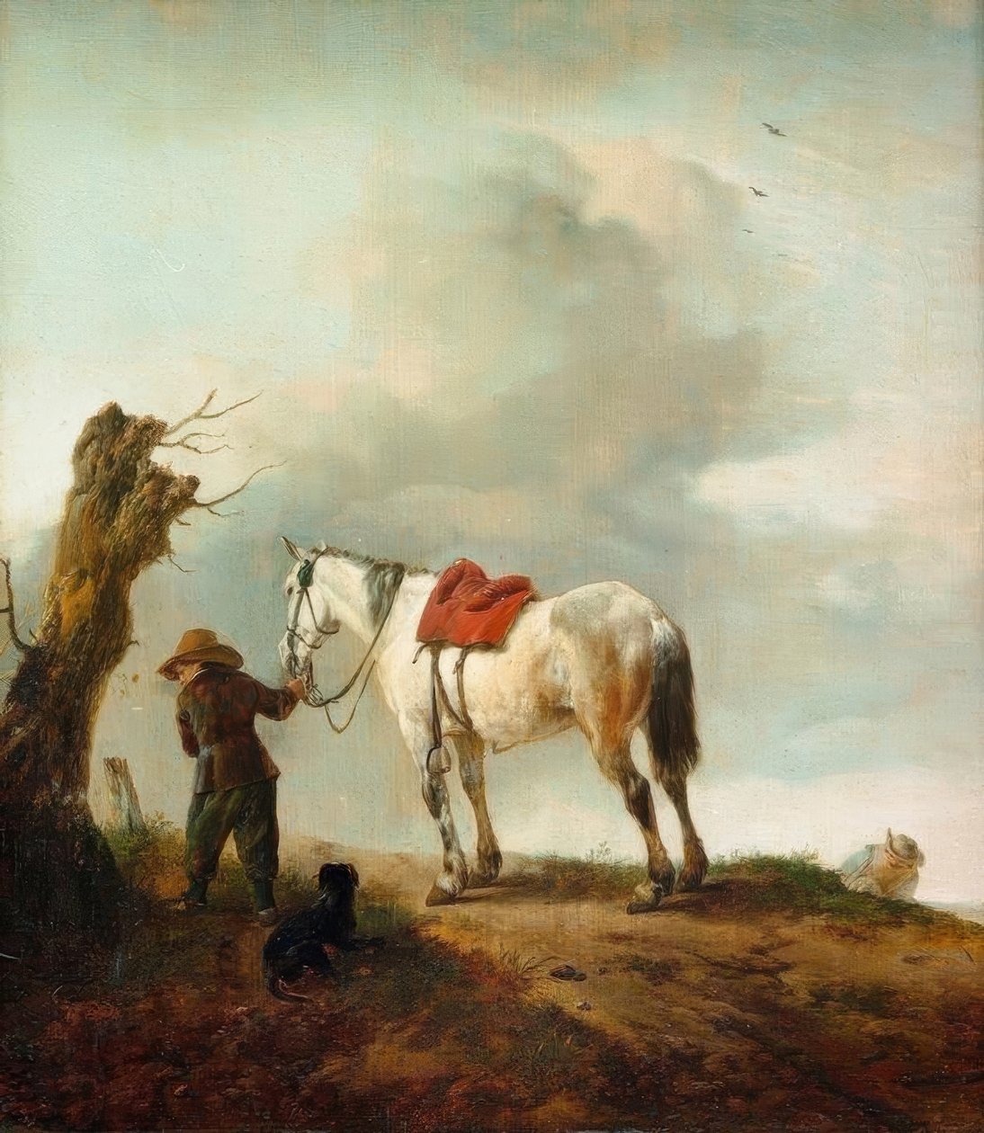 Valkoinen hevonen; home tekijältä Philips Wouwerman
