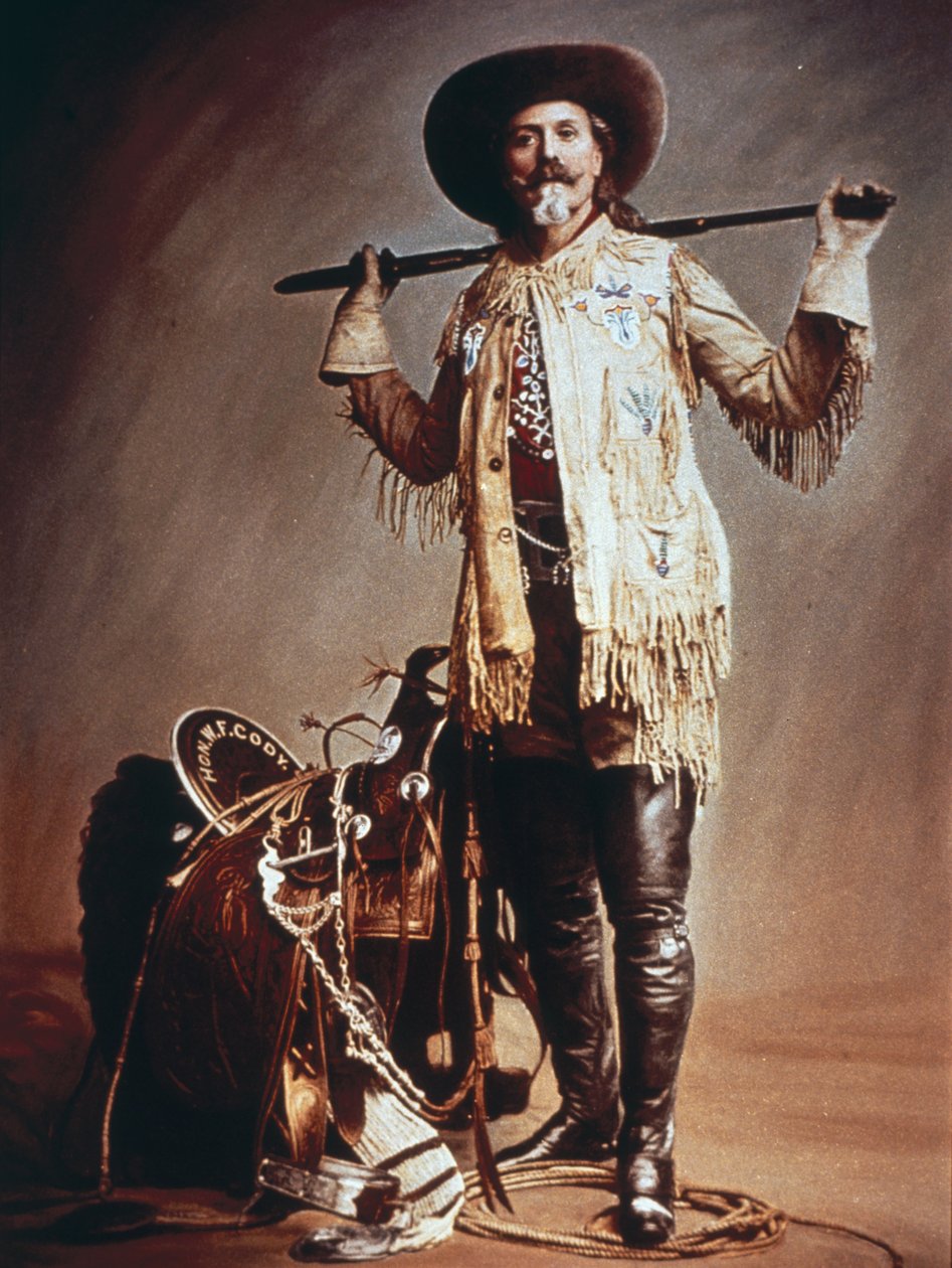 Buffalo Bill Cody (1846-1917) (kuva) tekijältä Photographer American