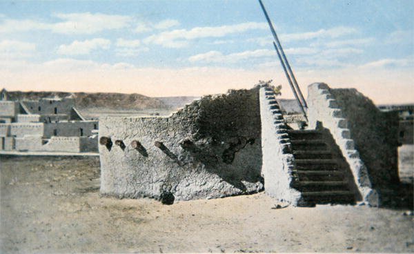 Estufa Building, New Mexico, n.1920 (kuva) tekijältä Photographer American