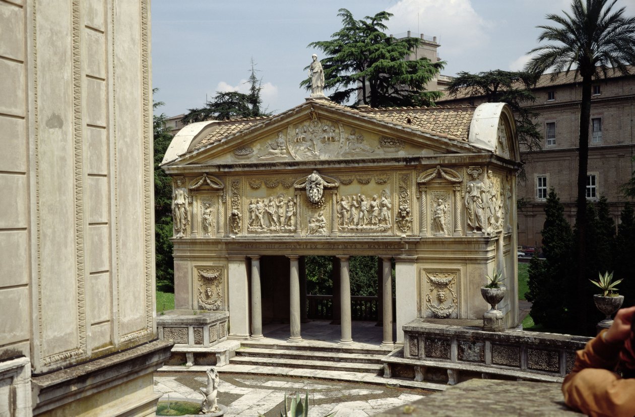 Pius IV:n kasinon loggia, 1558-62 tekijältä Piero Ligorio