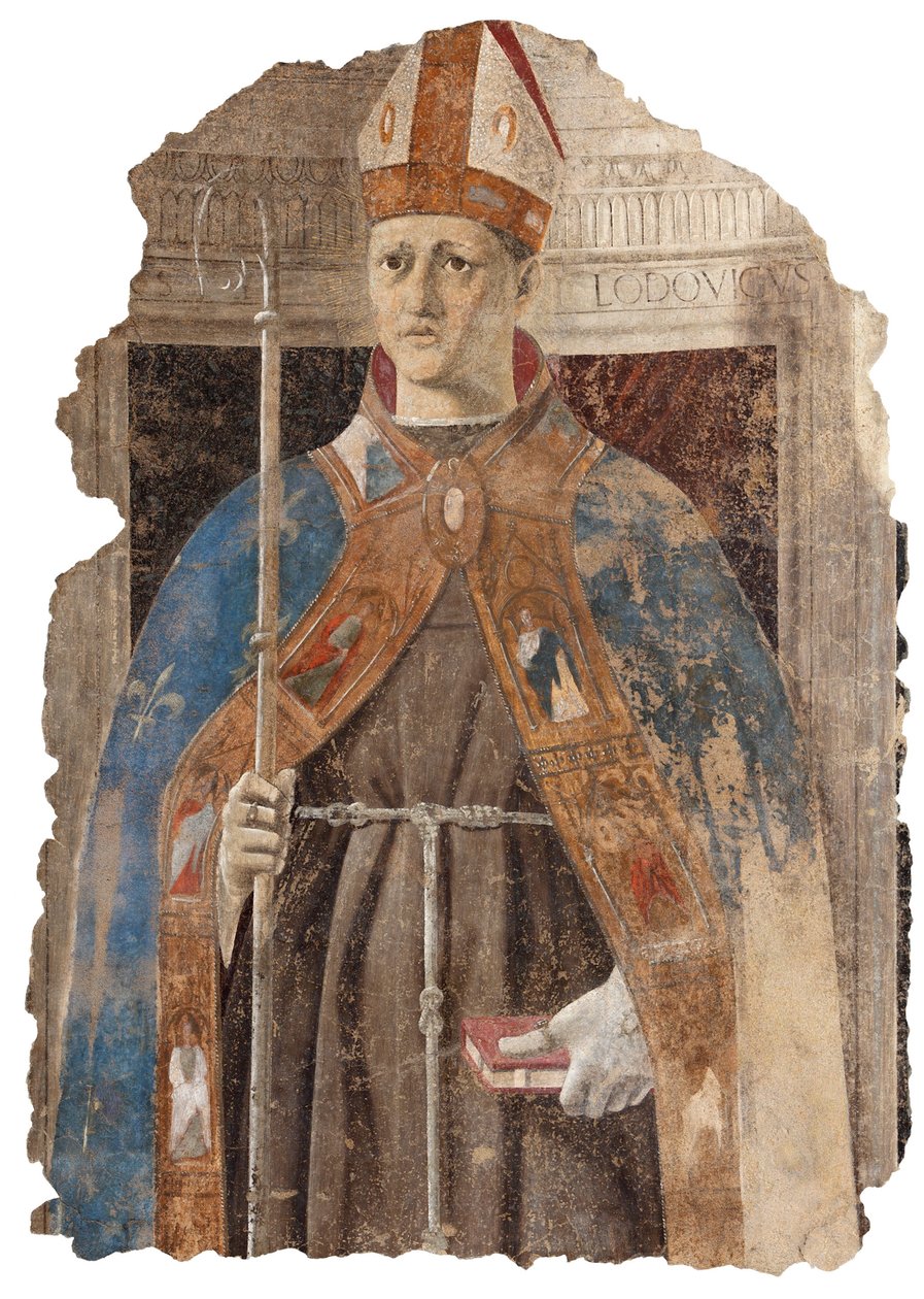 Saint Louis Toulouse, 1460. tekijältä Piero della Francesca