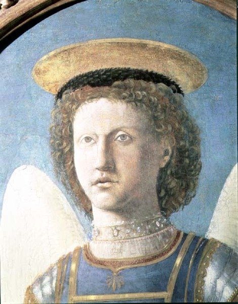 St. Michael (yksityiskohta) tekijältä Piero della Francesca
