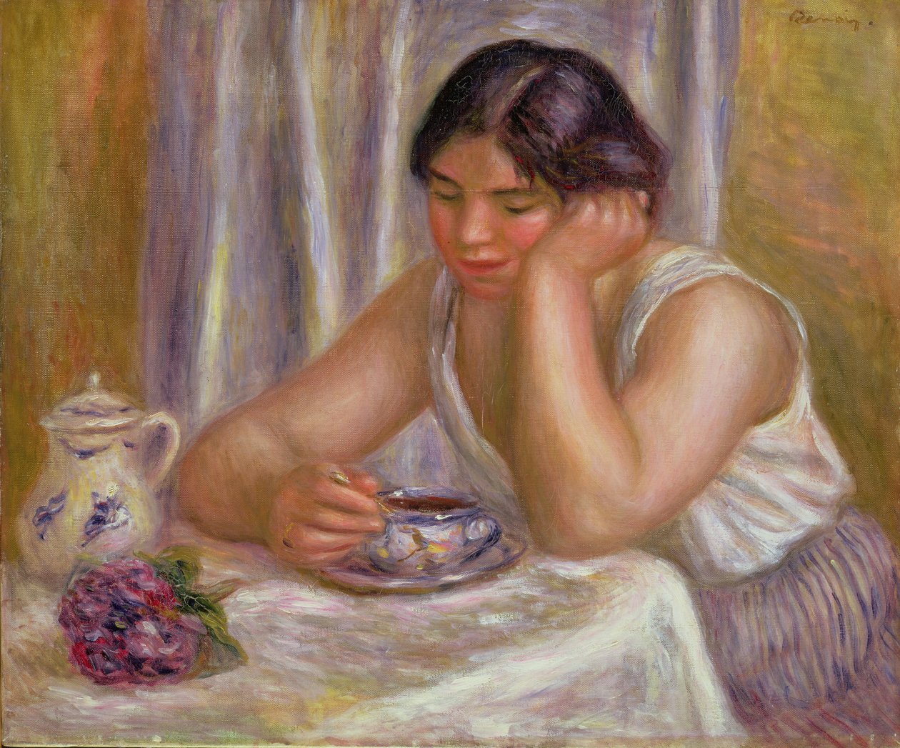 Kuppi suklaata tekijältä Pierre Auguste Renoir