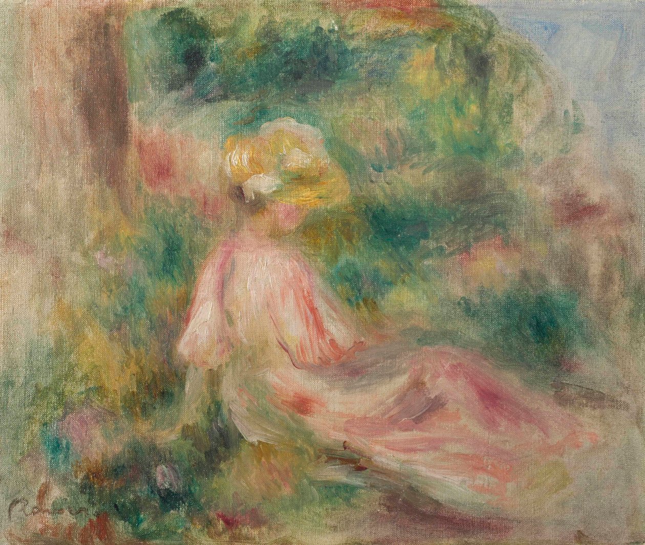 Jeune täyttyy ja täyttää tekijältä Pierre Auguste Renoir