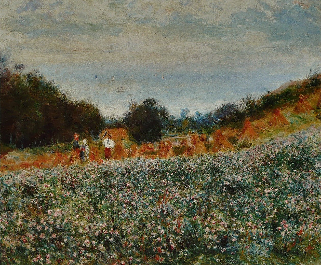 La Moisson tekijältä Pierre Auguste Renoir