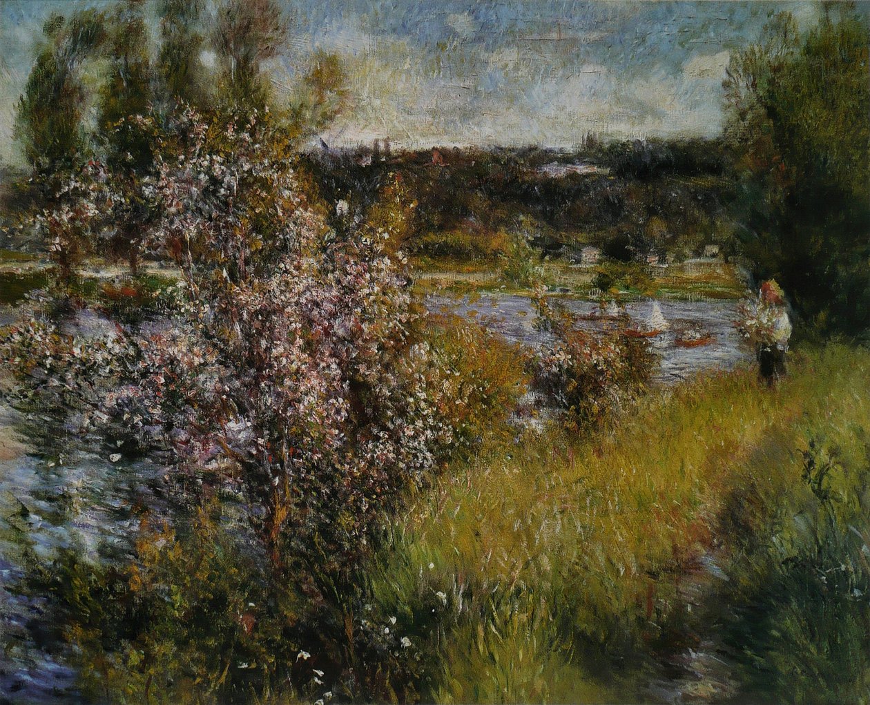 La Seine à Chatou tekijältä Pierre Auguste Renoir