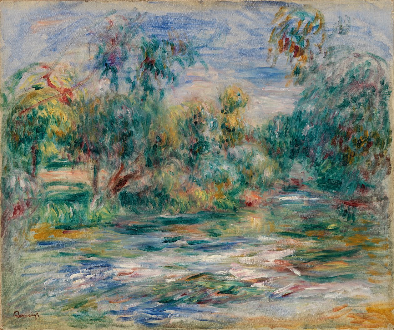 Vaaka (Paysage) tekijältä Pierre Auguste Renoir