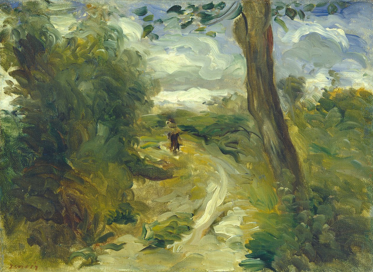 Maisema myrskyjen välissä, 1874-75 tekijältä Pierre Auguste Renoir