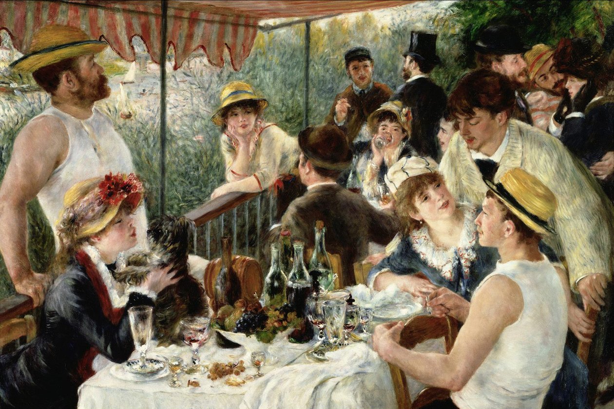 Le déjeuner des canotiers tekijältä Pierre Auguste Renoir
