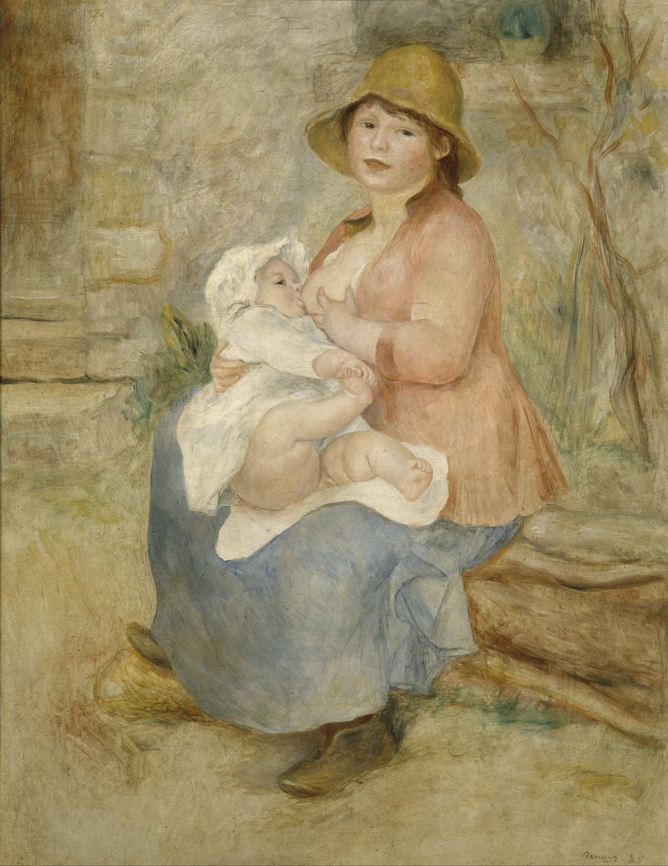 Äitiys tekijältä Pierre Auguste Renoir