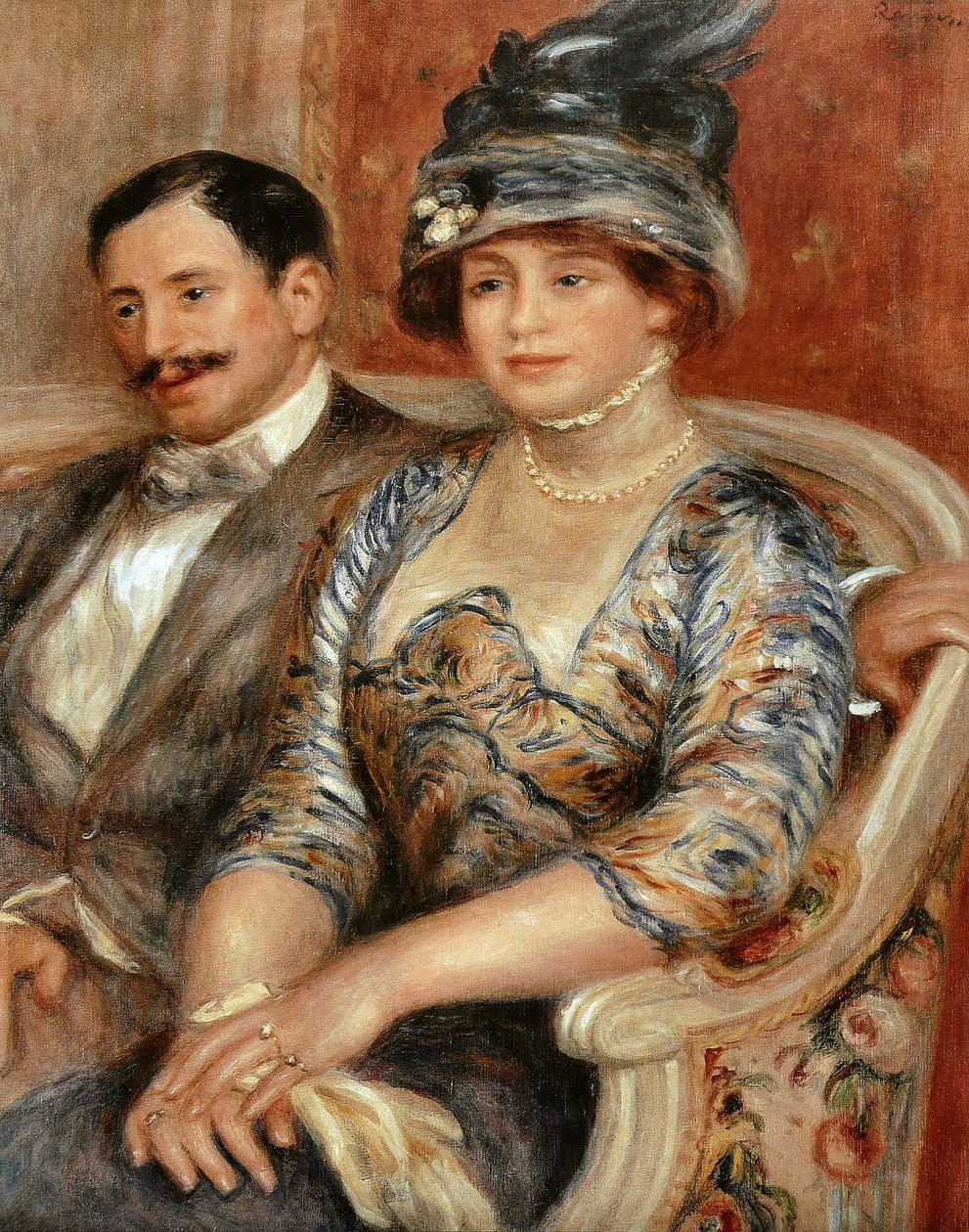 Herra ja rouva Bernheim de Villers tekijältä Pierre Auguste Renoir