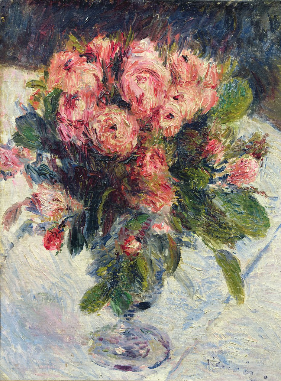 Moss-Roses, noin 1890 tekijältä Pierre Auguste Renoir
