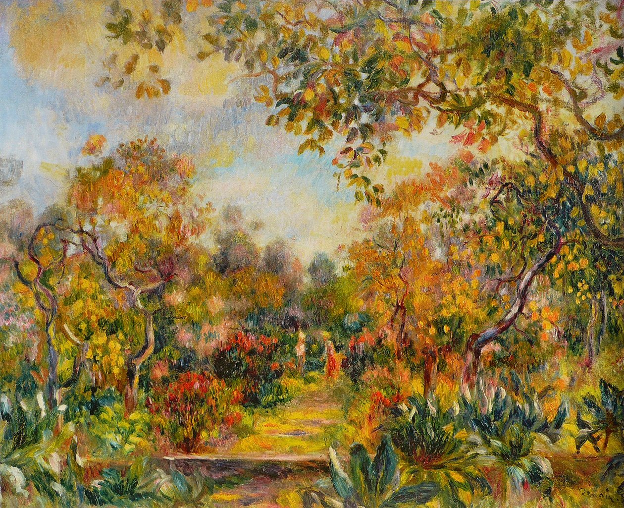 Maksu à Beaulieu tekijältä Pierre Auguste Renoir
