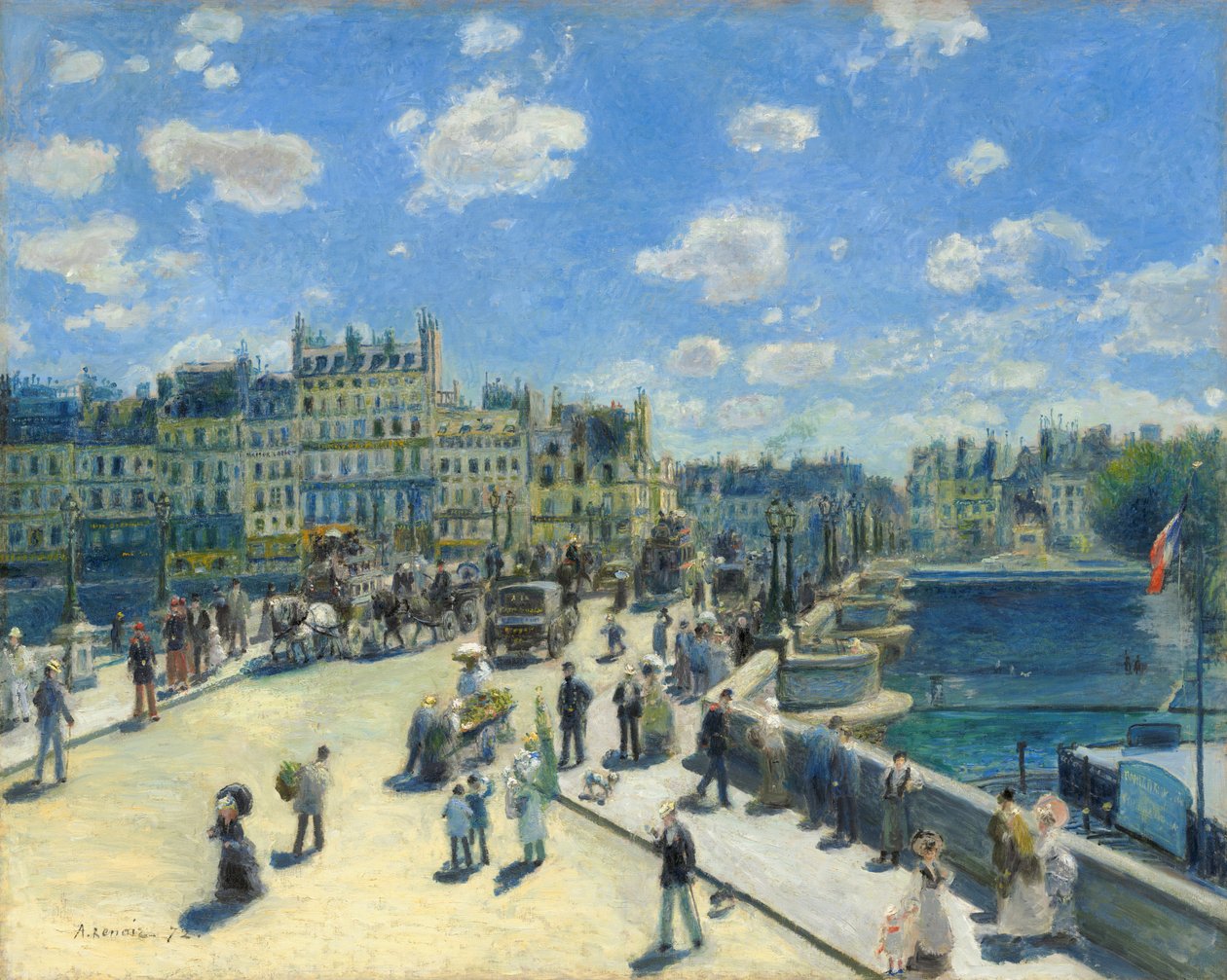 Pont Neuf, Pariisi tekijältä Pierre Auguste Renoir