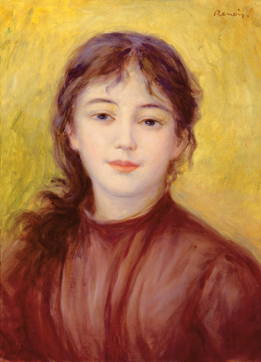 Naisen muotokuva, 1879 tekijältä Pierre Auguste Renoir