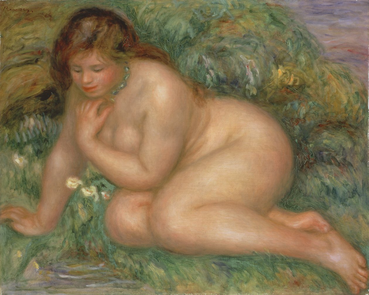 Psyche, n. 1910 tekijältä Pierre Auguste Renoir