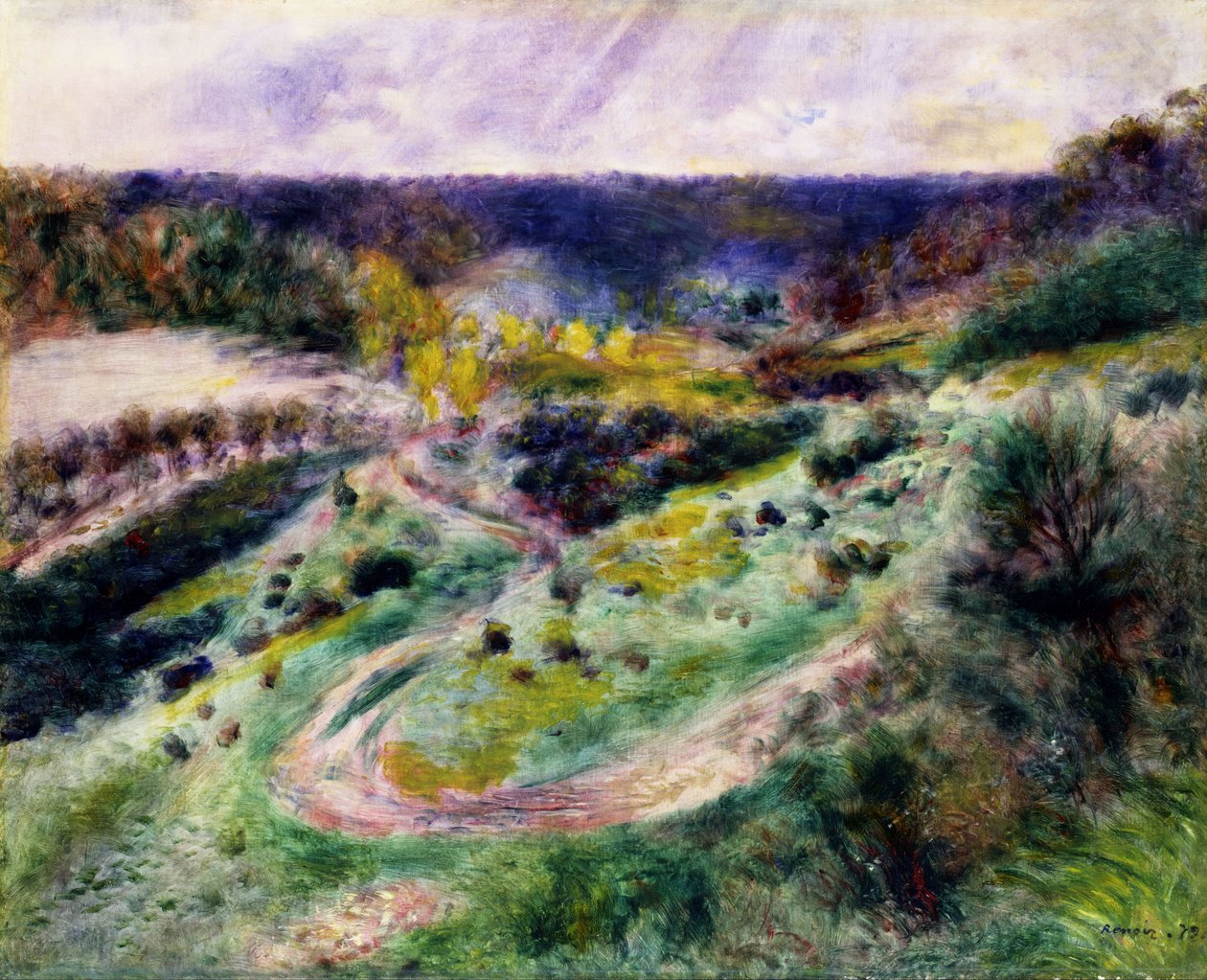 Tie Wargemontissa tekijältä Pierre Auguste Renoir