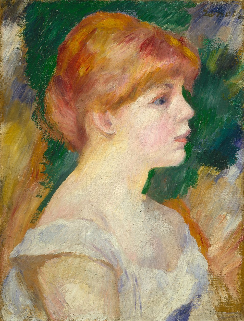 Suzanne Valadon, n. 1885 tekijältä Pierre Auguste Renoir