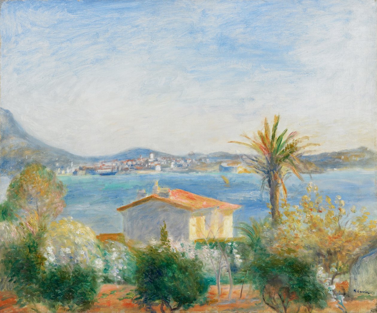 Tamaris, Ranska, noin 1885 tekijältä Pierre Auguste Renoir