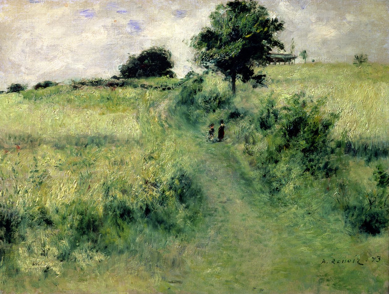 Kastelupaikka, 1873 tekijältä Pierre Auguste Renoir
