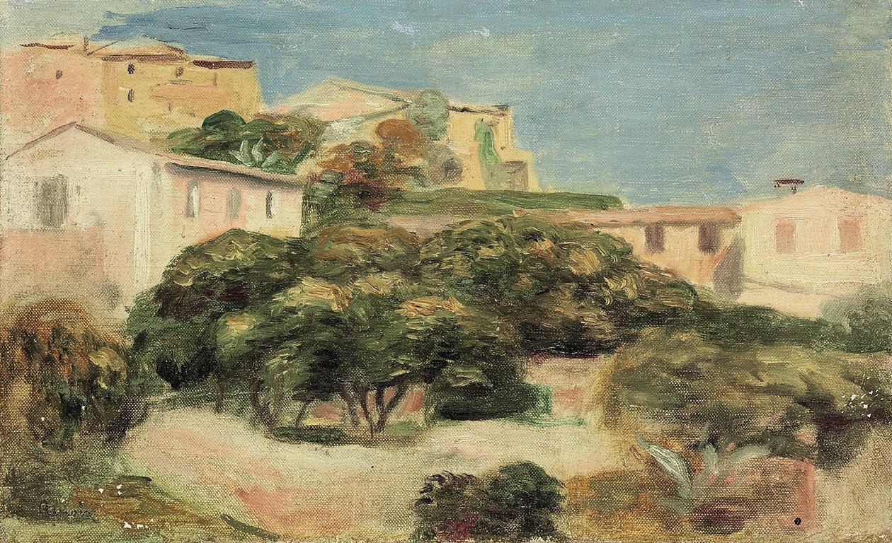 Vue de Cagnes tekijältä Pierre Auguste Renoir