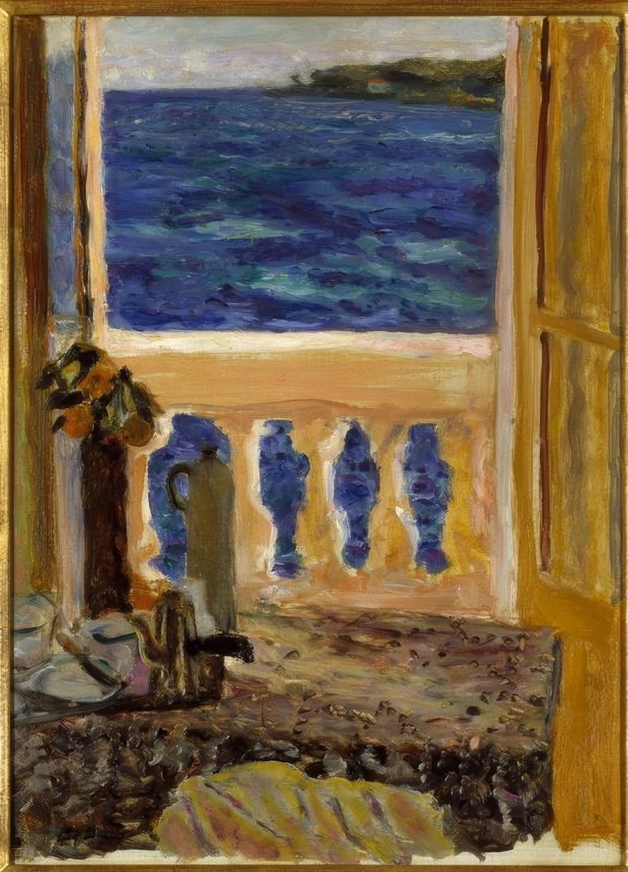 Ikkuna merelle tekijältä Pierre Bonnard