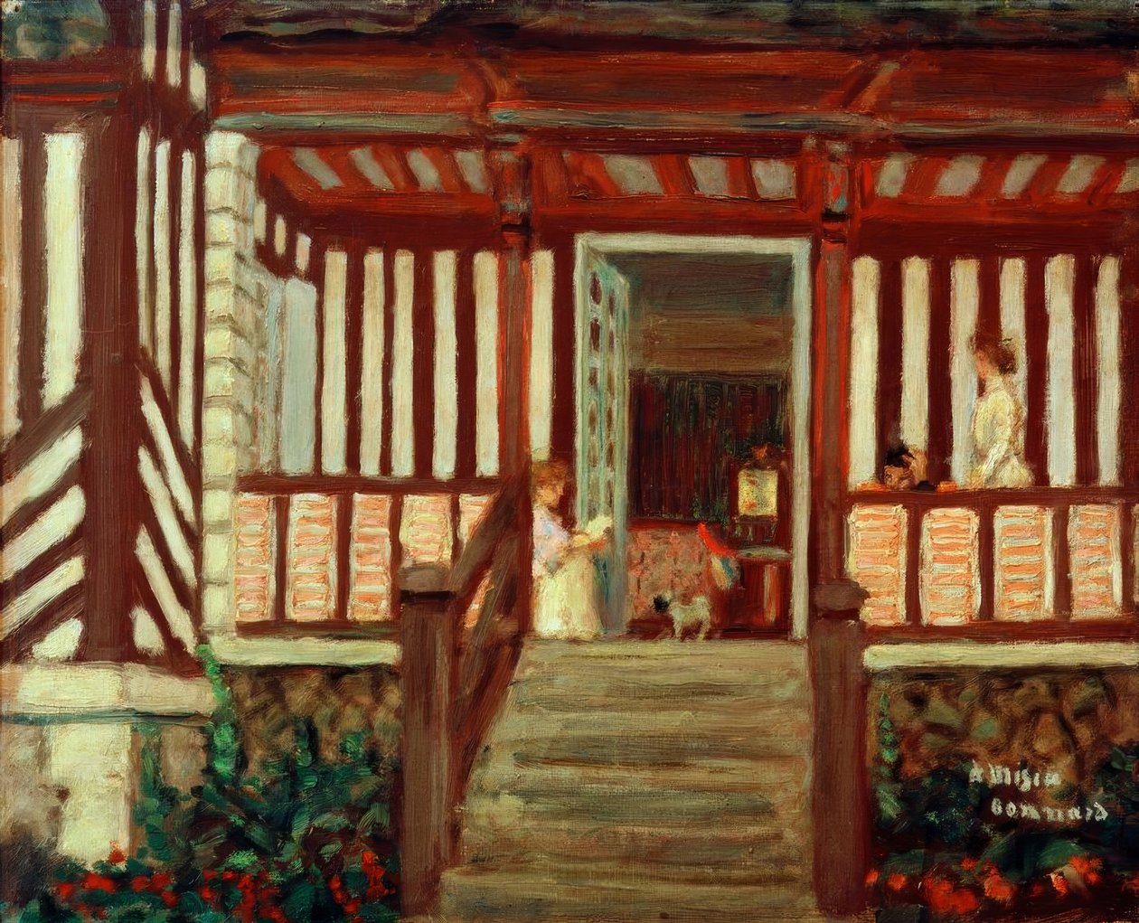 La Maison de Misia (La veranda) tekijältä Pierre Bonnard