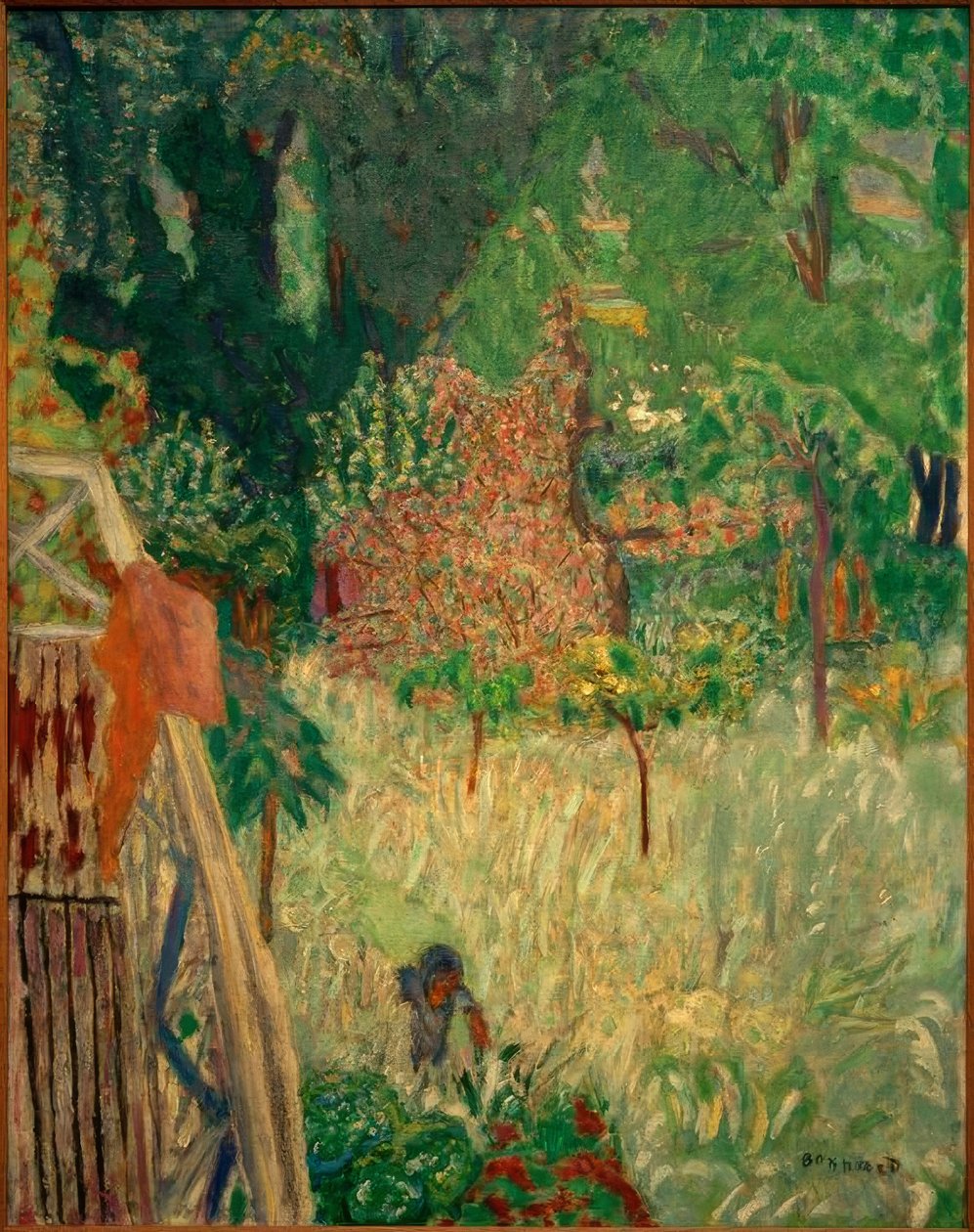 Le Balcon à Vernonnet / La pommier fleuri tekijältä Pierre Bonnard