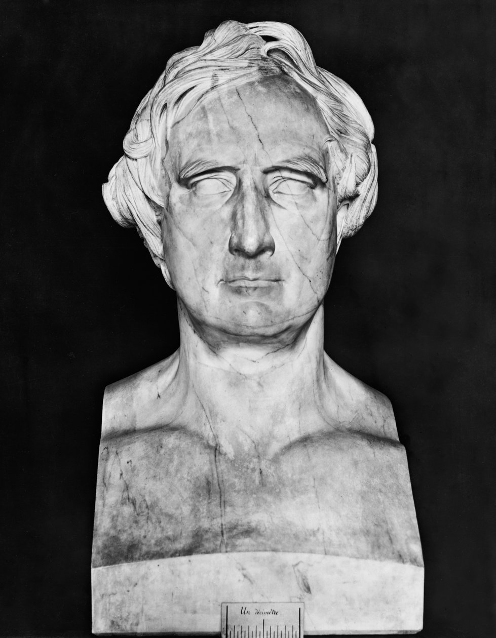 Dominique Francois Arago, 1839 (marmori) (katso myös 414594) tekijältä Pierre Jean David d