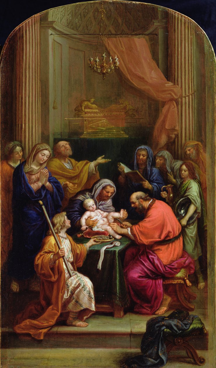 Jeesuksen Kristuksen ympärileikkaus tekijältä Pierre Mignard