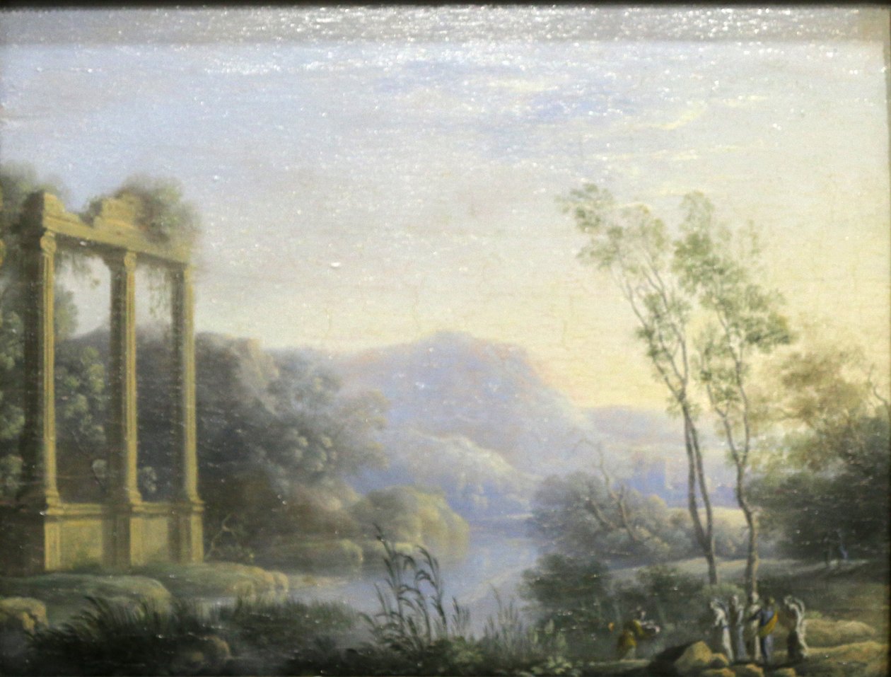 Paysage avec Moïse sauvé des eaux tekijältä Pierre Patel