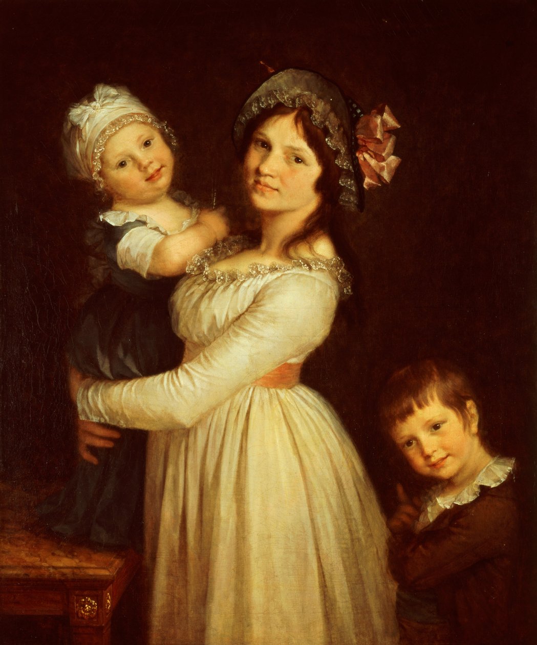 Perhekuva Madame Anthonystä ja hänen lapsistaan, 1785 tekijältä Pierre Paul Prudhon